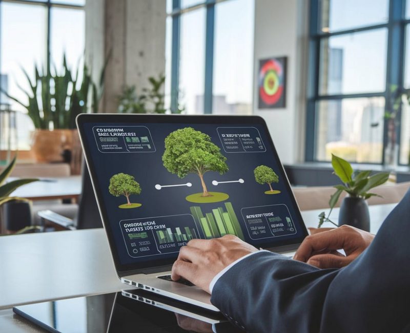 carbon-credit-concept-carbon-neutral-industry-net-zero-emission-eco-energy